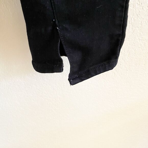 Paige Black Hoxton Skinny Black Jeans Size 26 - Picture 8 of 11